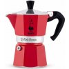 Bialetti kávovar Moka EXPRESS RED 1 porcia (limitovaná akcia ešte káva Bialetti zdarma!)