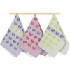 Bellatex Kuchynská utierka Srdiečka 50 x 70 cm 3 ks