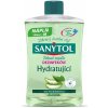 Sanytol Zelený čaj & Aloe Vera dezinfekčný hydratujúce mydlo na ruky náhradná náplň 500 ml