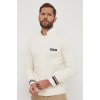 Tommy Hilfiger bavlnený sveter tenký MW0MW33502 béžová