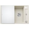 Blanco Axia III 45 S s excentrom, so sklenenou doskou - Biela soft