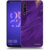 Picasee silikónový čierny obal pre Huawei Nova 5T - Purple