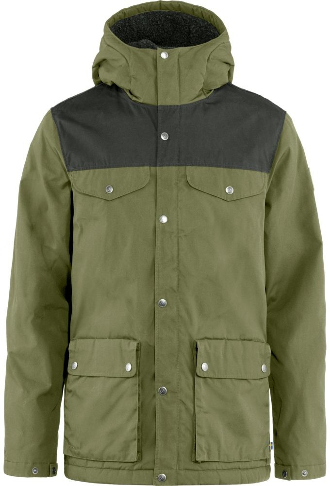 Fjällräven Greenland Winter jacket M Green-Dark Grey