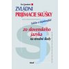 Zvládni prijímacie skúšky zo slovenského jazyka na stredné školy (Eva Cesnaková)(Brožovaná)