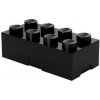 LEGO LEGO box na desiatu 100x200x75mm - čierny
