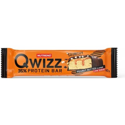 NUTREND Qwizz protein bar 60 g arašídové máslo