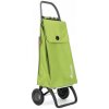 Nákupný vozík Compactor zelený polyester
