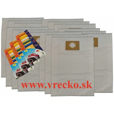 Makita VC 4210 M - zvýhodnené balenie typ XL - textilné vrecká do vysávača s dopravou zdarma + 15ks rôznych vôní do vysávačov v cene 11,97 ZDARMA (celkovo vreciek 15 ks)