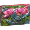 Cherry Pazzi Puzzle Růžové květy lotosu 500 dílků
