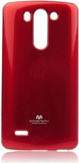 Púzdro Mercury Jelly LG G3s D722 LG G3 mini,LG G3 Beat červené