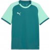 Puma pánske športové tričko Teamliga 26 Matchday Jersey zelená svetlo zelená biela
