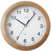 Nástenné hodiny JVD hnedé 27cm