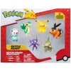 Orbico Pokémon akčné figúrky 6-Pack (Pikachu, Tepig, Oshawott, Sableye, Axew a Sniyv)
