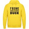 AWDis Hoodie Mikina - Opitý ako kačica - Slnečná žltá - S - Pánske