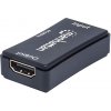 Manhattan HDMI Repeater 4K@60Hz Aktivní zesiluje signál HDMI až na 40m Černá Tříletá záruka Blister