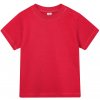 Babybugz Jednofarebné dojčenské tričko Červená