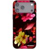 Picasee silikónový čierny obal pre Apple iPhone 17 Pro Max - Dark Peonny