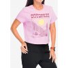 Dámske tričko Cotopaxi Western Hills Crop T-Shirt - orchid bloom