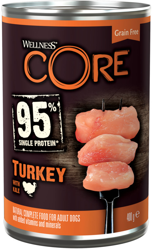 Wellness Core Dog 95% morka a kapusta 400 g