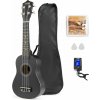 Max UKEY Set ukulele a príslušenstvo, čierny