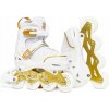 Raven Oxen White/Gold detské kolieskové korčule - EU 38-42