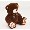 Mac Toys medvedík sediaci hnedý 40 cm
