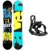 Raven Gravy junior mini snowboard + Beany Kido viazanie - 135 cm + XXS (EU 25-32)