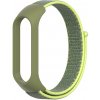Xiaomi Mi Band 5/6 náhradný náramok na suchý zips - Nylon Farba: Jablkovo zelená 2 MBSCZ-5N007