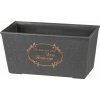 STREND PRO Kvetináč Strend Pro, farba čierna, 31x15x15 cm
