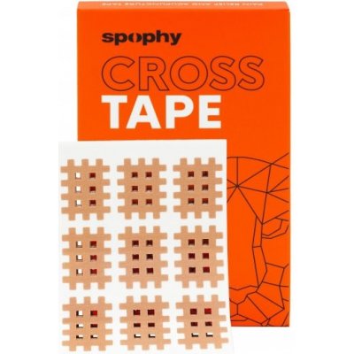 Spophy Cross Tape Rozmery: Typ A, 2,1 cm x 2,7 cm - 180 ks