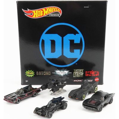 Mattel Hot Wheels Premium DC Batman Set