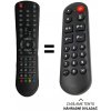 Senior Technika LCD 15.6-600 DVD náhradný diaľkový ovládač pre seniorov