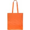 Nákupná taška Kenneth z bavlny Oeko-Tex (140 gsm)., oranžová