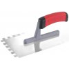 Hladítko profi nerez, zubové 280x130mm, gumená rúčka - Z10
