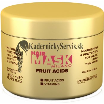 Imperity Fruit Acids Hair Mask regeneračná, ovocná maska na vlasy 400 ml od  3,6 € - Heureka.sk