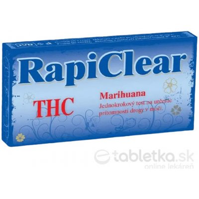 RapiClear THC Marihuana IVD test drogový