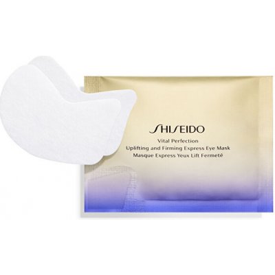 Shiseido Povzbuzující a zpevňující maska ​​pod oči Vital Perfection (Uplifting and Firming Express Eye Mask) 2 x 12 ks