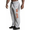 Gasp DIVISION SWEATPANTS LIGHT GREY MELANGE/FLAME – tepláky Gasp šedo-oranžové Velikost: XL