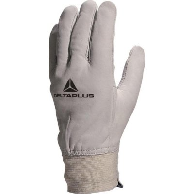 Delta Plus GFBLE Pracovné kožené rukavice Sivá, 8