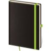 Helma 365 Bodkovaný zápisník Black Green A5 (L)