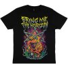 Bring me the horizon tričko Smoking Dinosaur Čierna XL