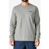 Mikina bez kapucne Patagonia L/S P-6 Logo Responsibili-Tee - gravel heather