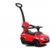 Baby Mix Mercedes-Benz s vodiacou tyčou 3v1 červené