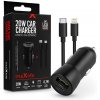 Maxlife nabíjačka auto PD QC MXCC-04 1x USB-C 1x USB 20W čierna + ka (ML269386)