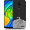 Picasee silikónový čierny obal pre Xiaomi Redmi Note 9 - Astronaut
