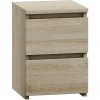 Topeshop M2 SONOMA Skrinka komoda nočný stolík 2 zásuvky