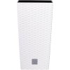 PROSPERPLAST | Květináč RATO SQUARE, vklad - bílý 26,5 cm 01854