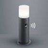 Trio Lighting Soklové svietidlo Hoosic antracit snímač - 522260142