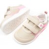Beppi DETSKÉ BAREFOOT BLIKAJÚCE TENISKY BEPPI - BÉŽOVÁ/RUŽOVÁ Veľkosť: 30, Vnútorná dĺžka cm: 19, Vnútorná šírka cm: 7.4