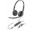 HP Poly Blackwire 3225 Stereo USB-C, 3,5 mm, USB-C/A adaptér (Bulk) 8X229A6